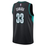 Portland Trail Blazers Trikot Toumani Camara Nike 2025-26 City Edition Schwarz Swingman - Herren